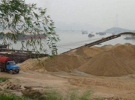 非法盜采河砂5000余方，涉案價值500萬！湖北一盜采河砂團伙被抓